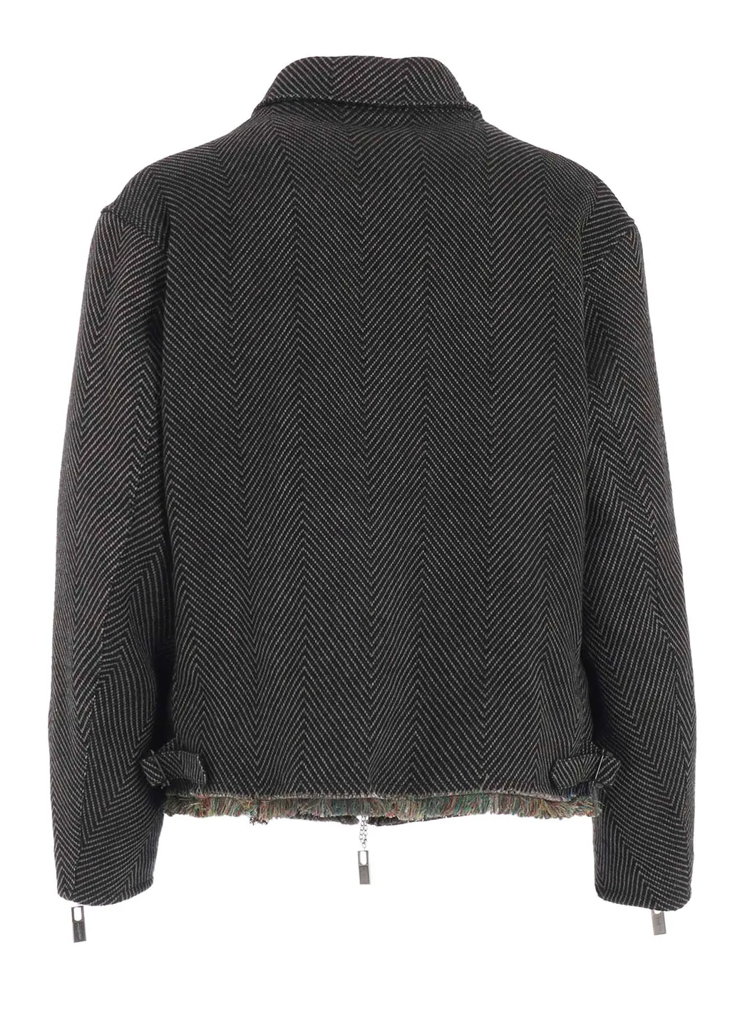 W/L Large Herringbone Hem Fringe Bouson