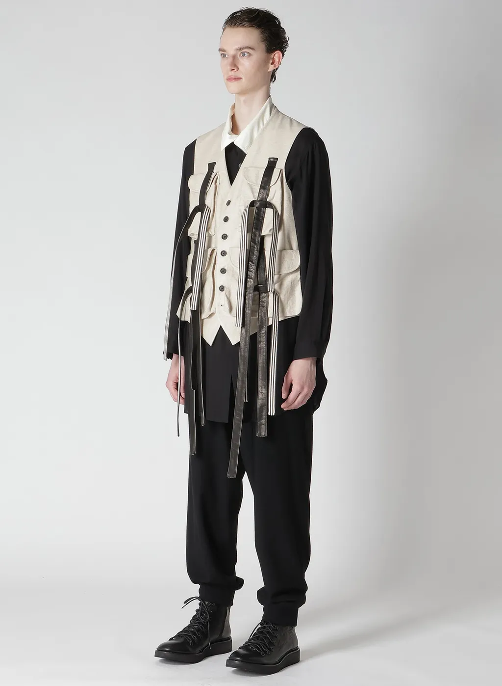 Long Belt Army Vest