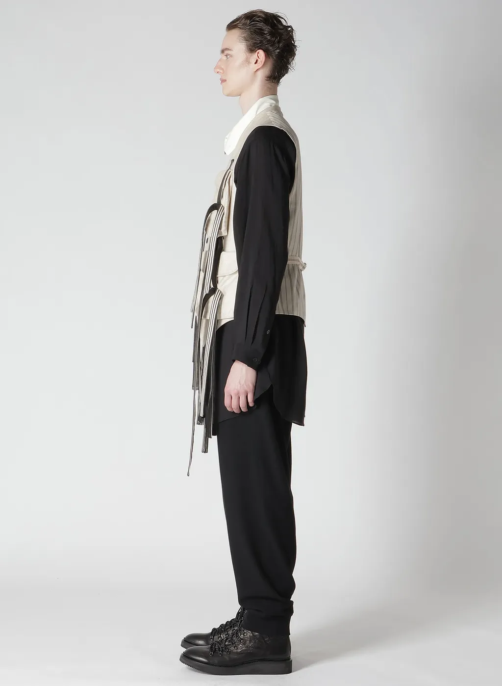 Long Belt Army Vest