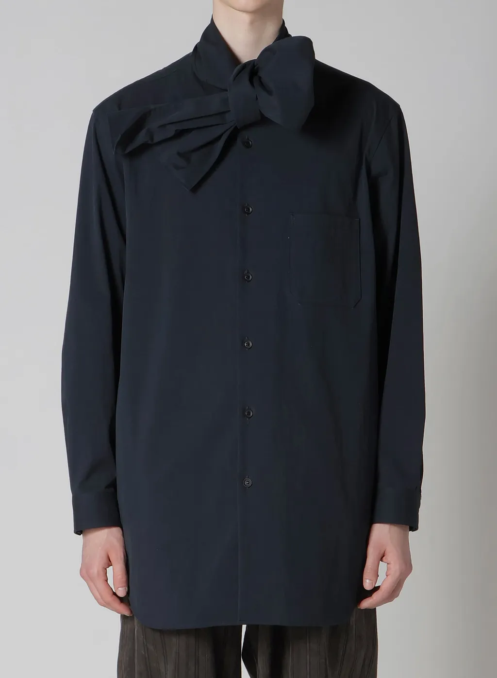 C/Nylon High-Density Ox Stole Blouse