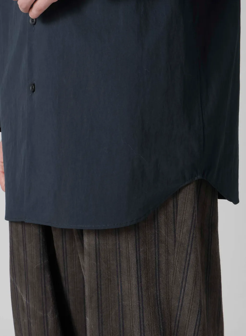 C/Nylon High-Density Ox Stole Blouse