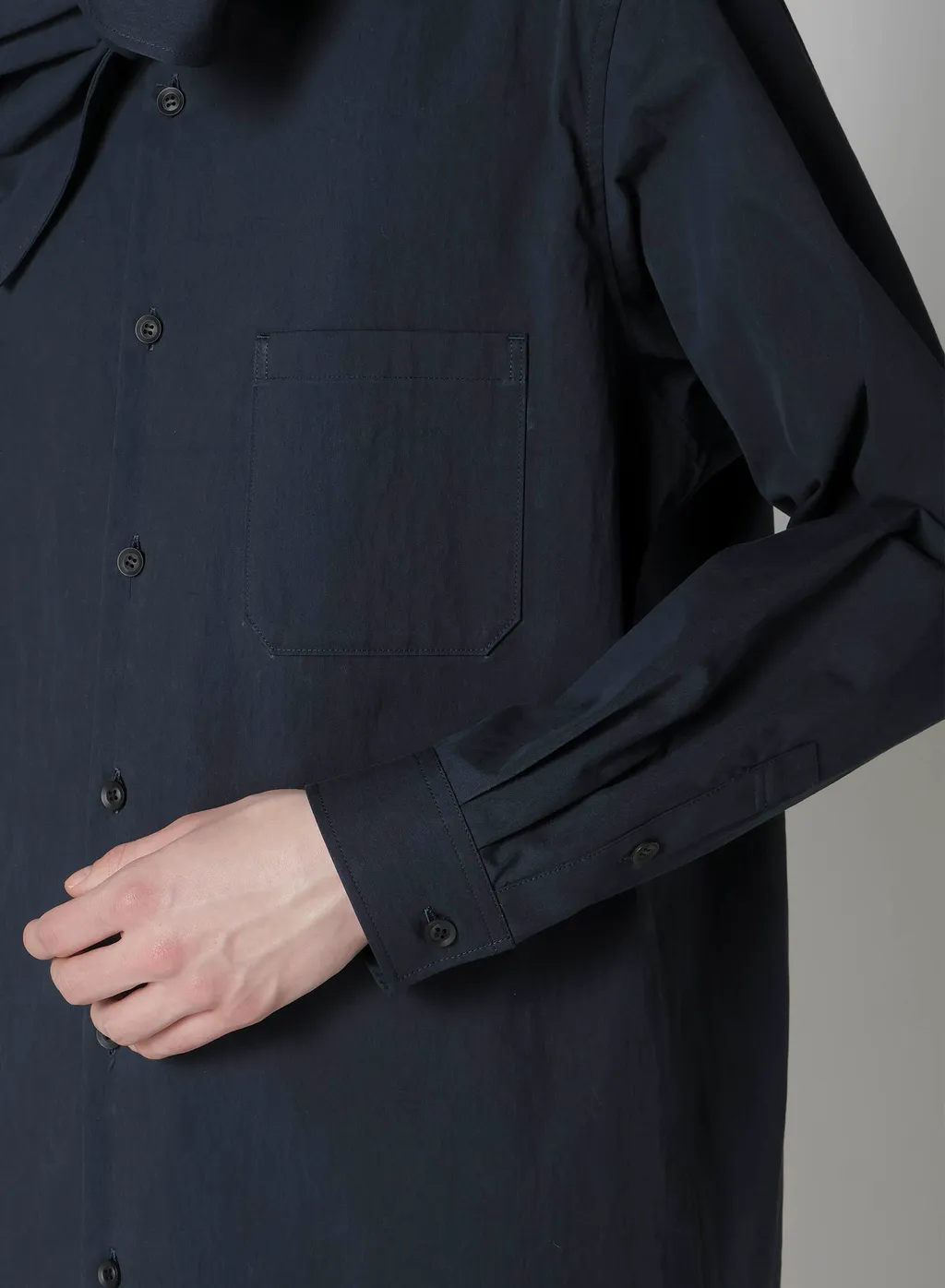 C/Nylon High-Density Ox Stole Blouse