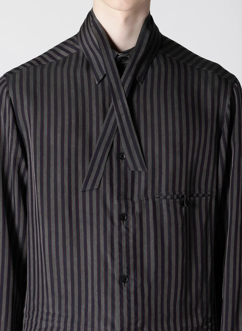 U-Ribbon Spare Collar Blouse
