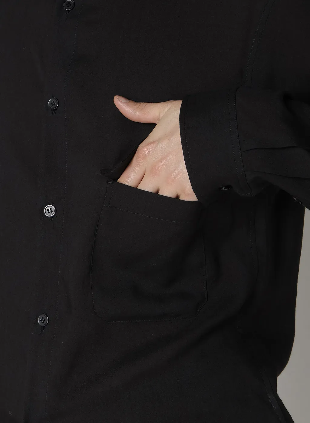5 Way Collar Tab Blouse