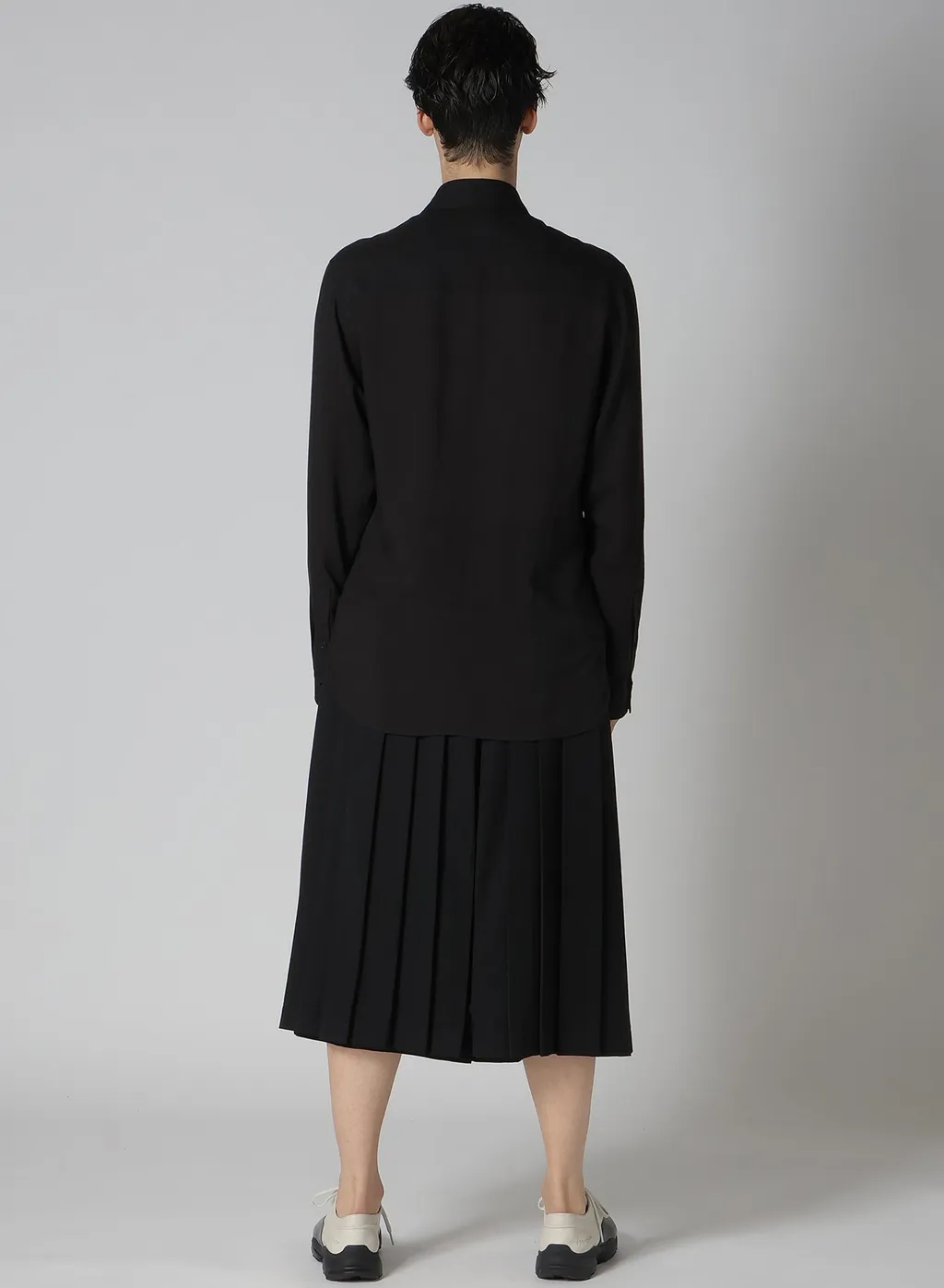 5 Way Collar Tab Blouse