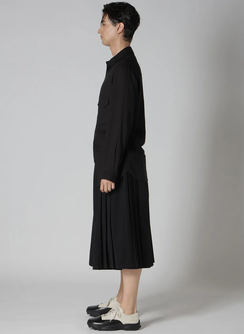 5 Way Collar Tab Blouse