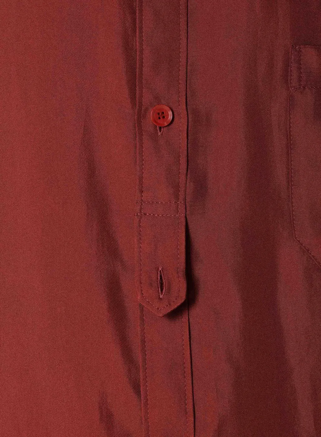 16M Twill Placket Tab Triple Collar Blouse