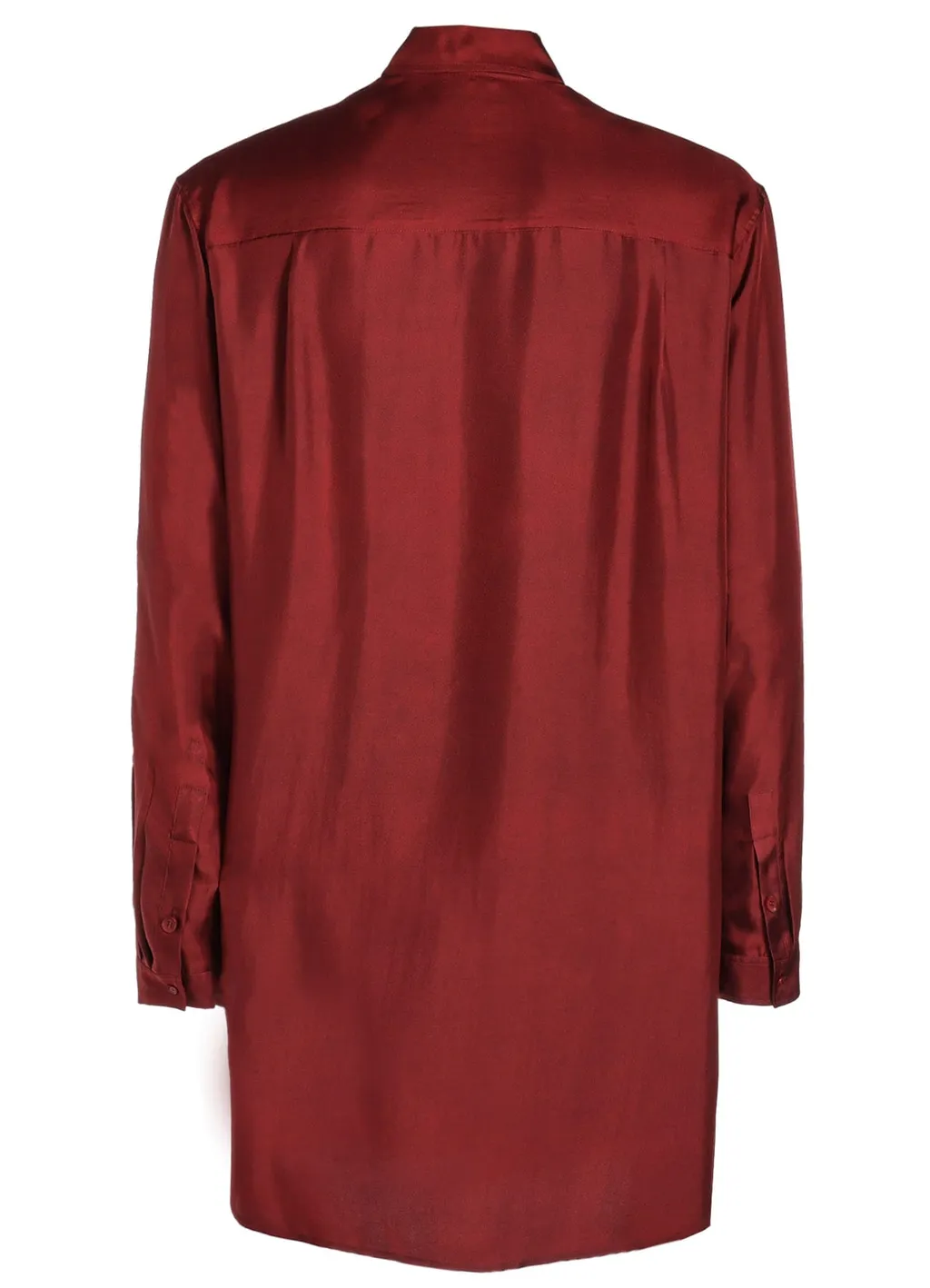 16M Twill Placket Tab Triple Collar Blouse