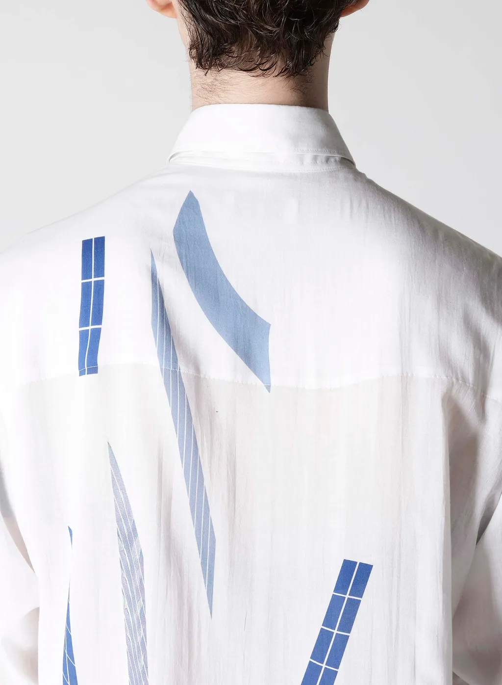 Cellulose Blue Motif Blouse