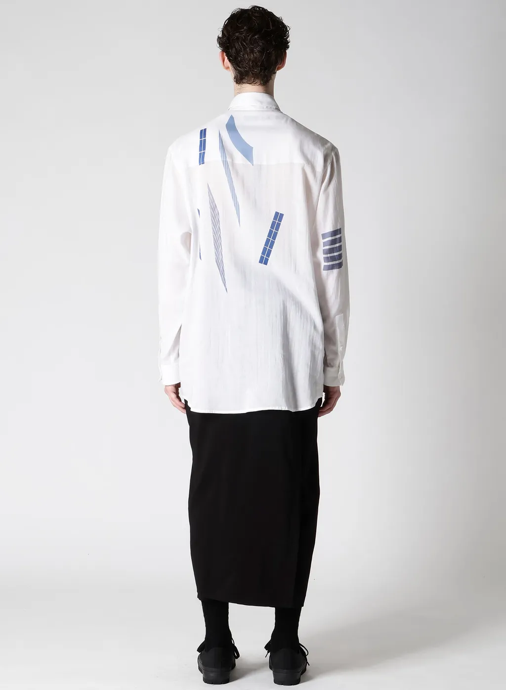 Cellulose Blue Motif Blouse