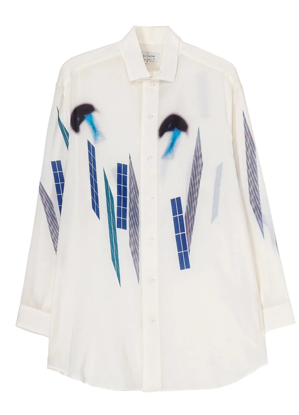 Cellulose Blue Motif Blouse
