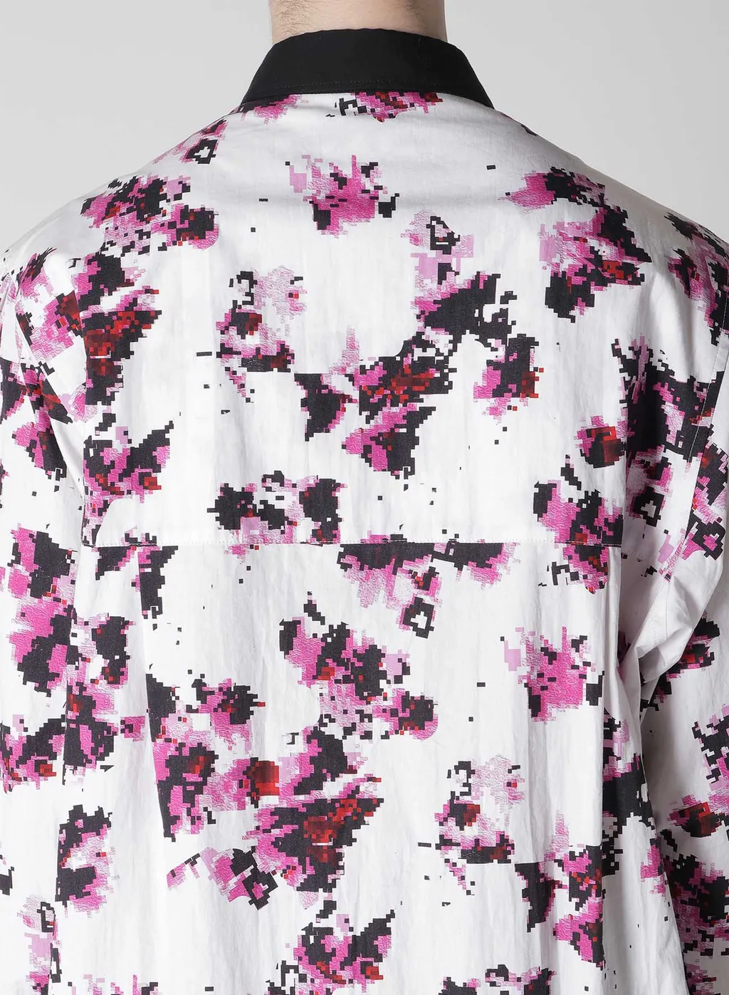 Broad Flower Pt Big Blouse
