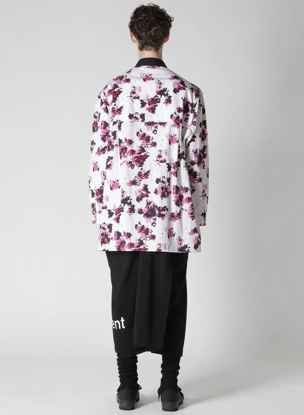 Broad Flower Pt Big Blouse