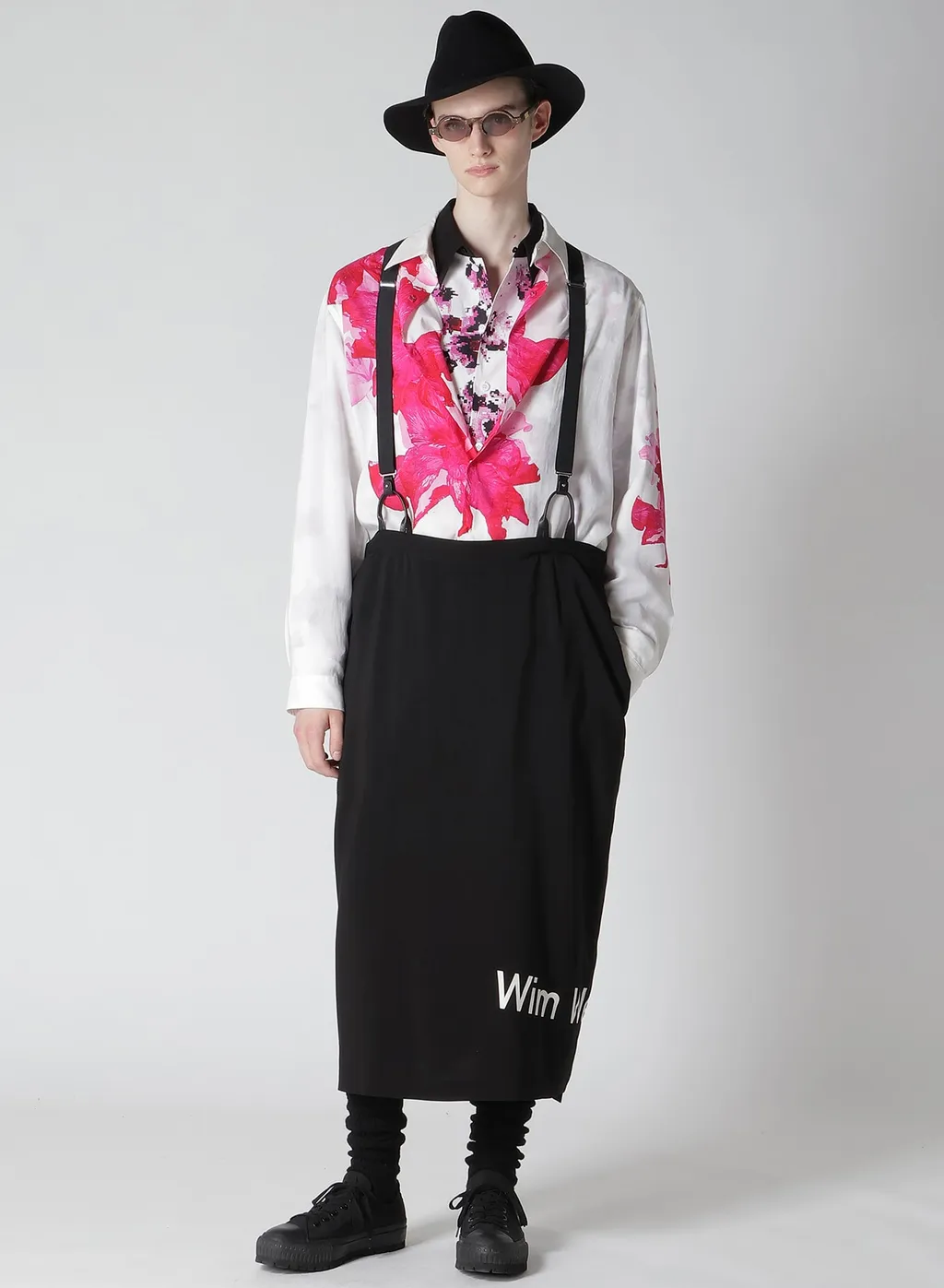 Broad Flower Pt Big Blouse