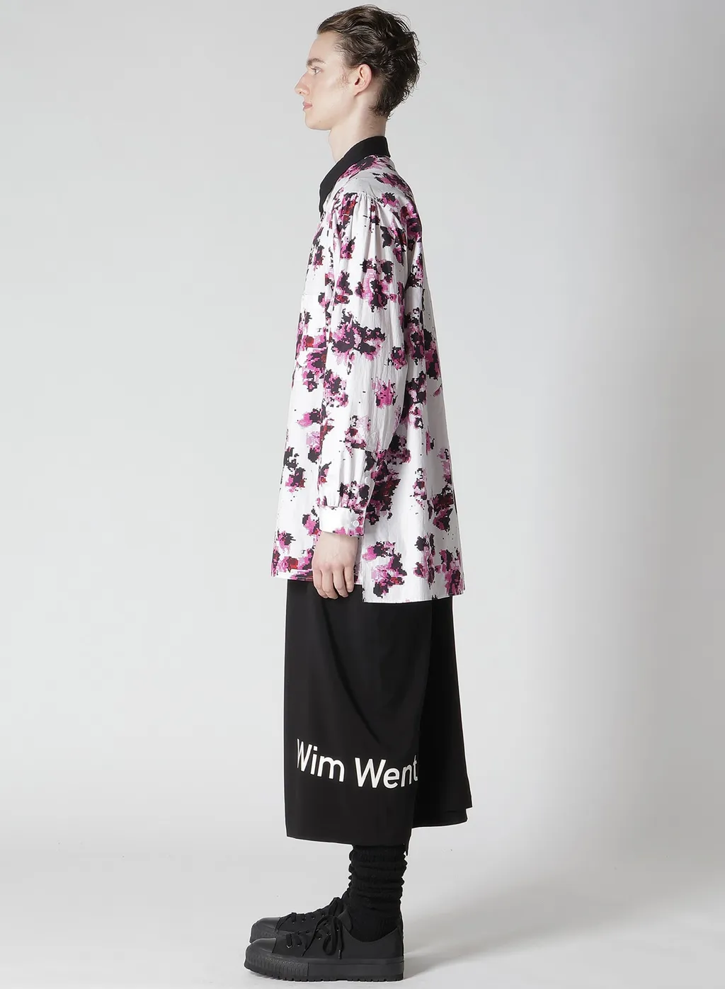 Broad Flower Pt Big Blouse