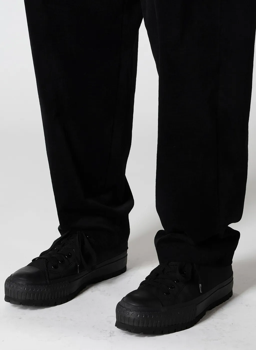 50C Velvet Tuck Pants