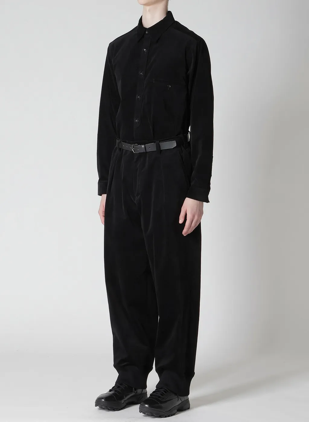 50C Velvet Hem Rib Pants