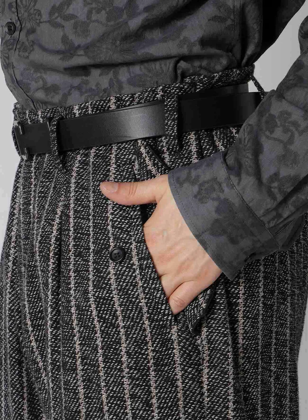 3Blend St Hem Tab Pants