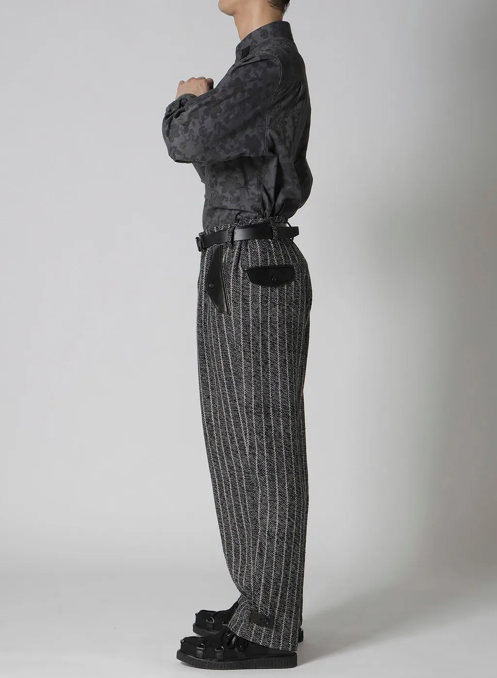 3Blend St Hem Tab Pants
