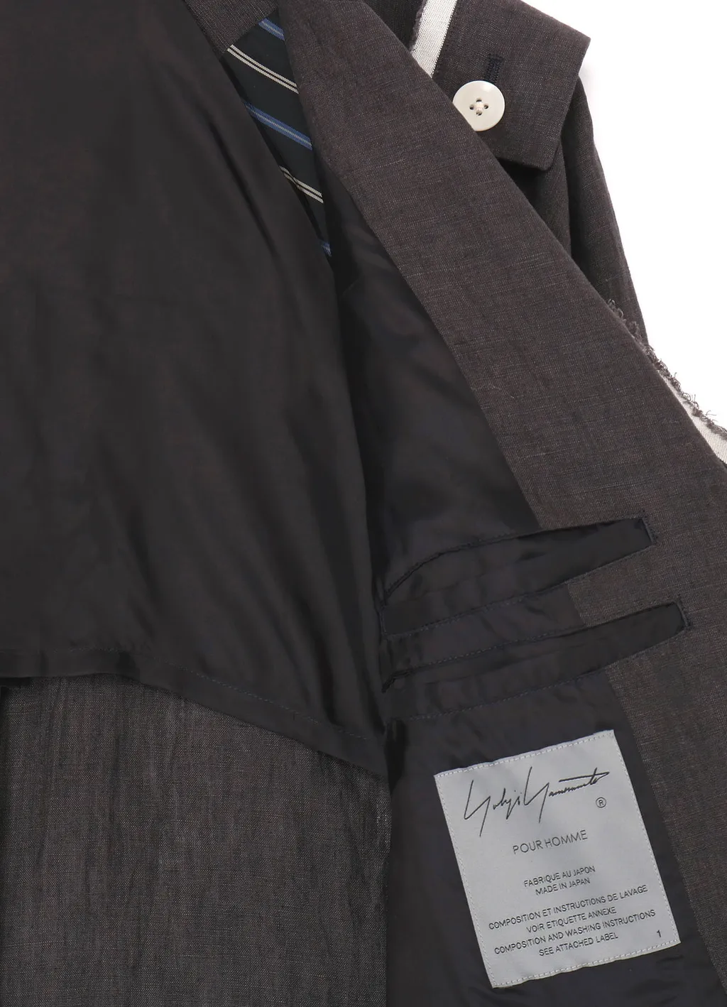 Hemp Cloth K-Shoulder Epaulet Long J