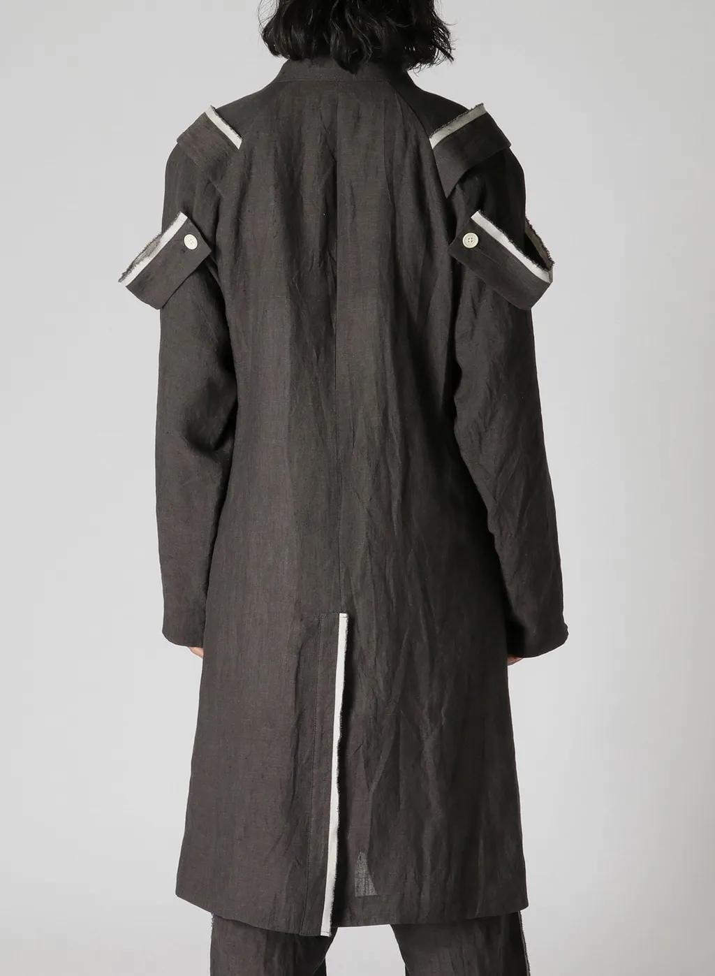 Hemp Cloth K-Shoulder Epaulet Long J