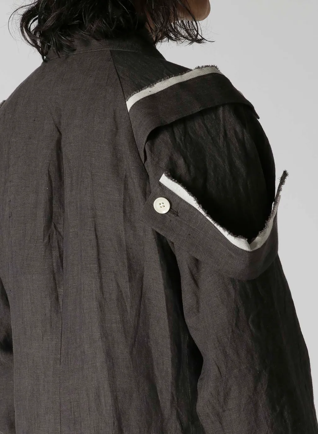Hemp Cloth K-Shoulder Epaulet Long J