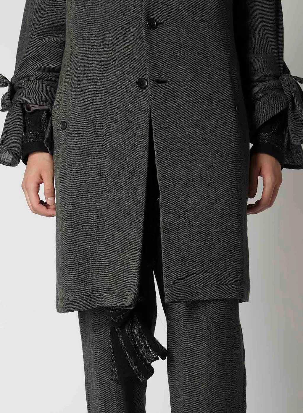 C/Soft Tweed M-Front Asymme Cuff Designed D