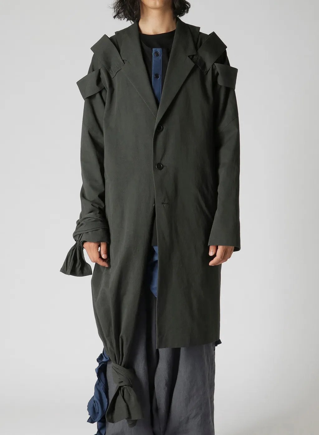 Cotton Twill Shoulder Epaulet Double Jacket