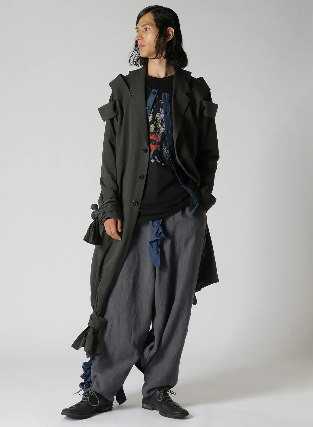 Cotton Twill Shoulder Epaulet Double Jacket