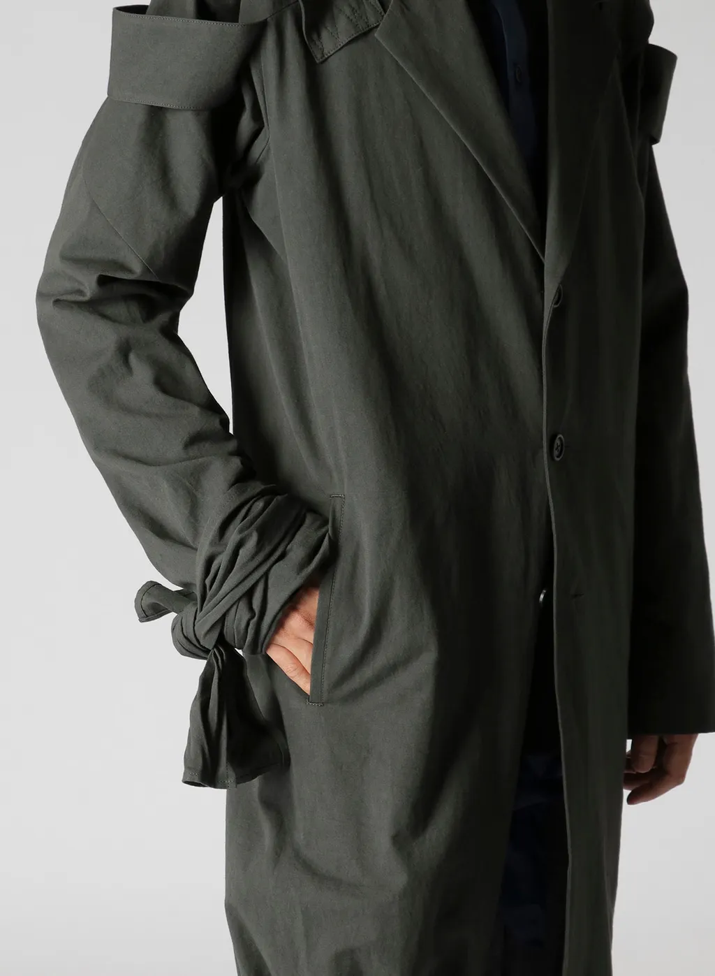 Cotton Twill Shoulder Epaulet Double Jacket