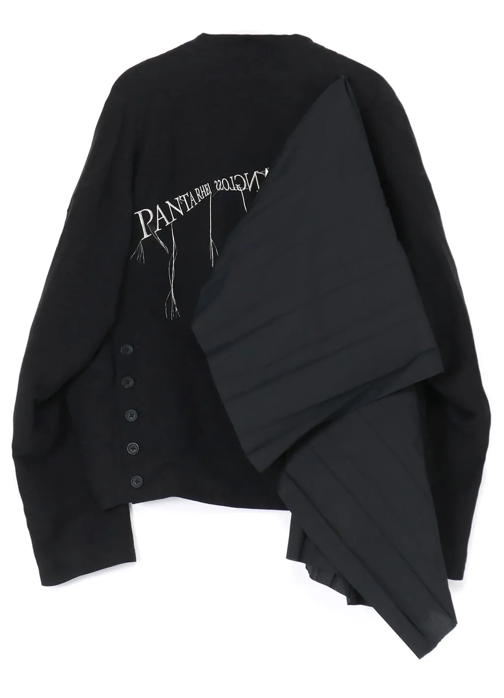 Li/Rycanvas W-Embroidery And Pleats Jkt