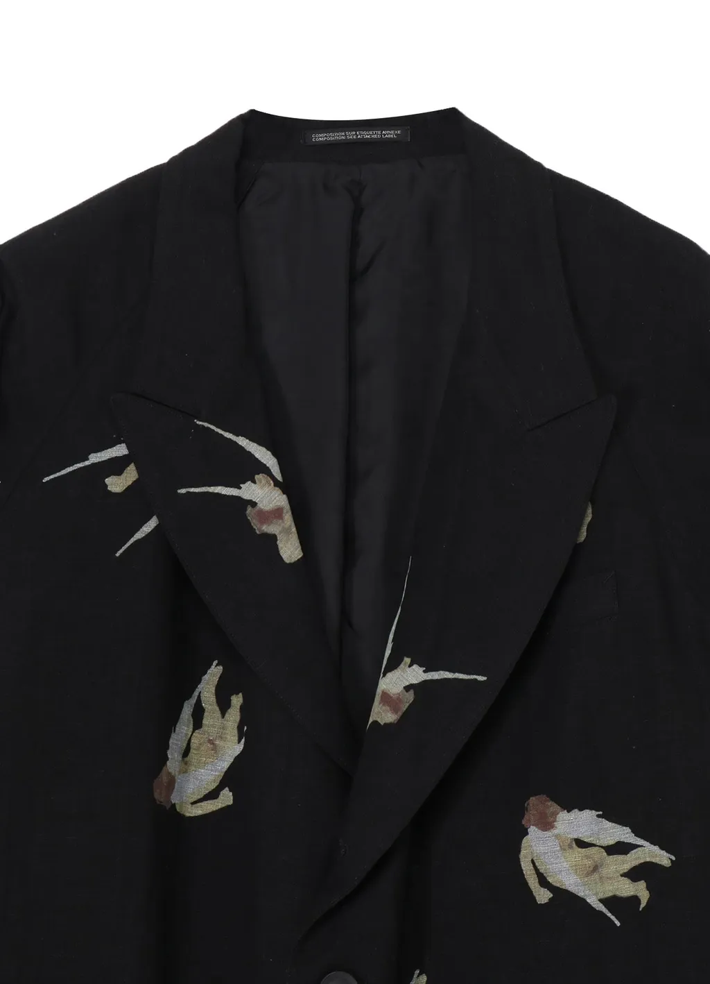 Angel Pattern Double Front Jacket