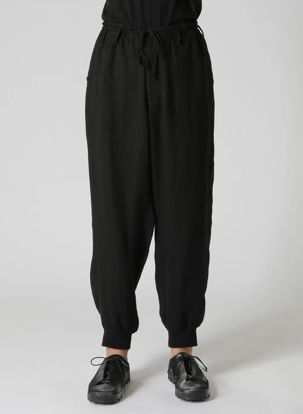 L Veil Lawn R-Ribbed Hem Pants
