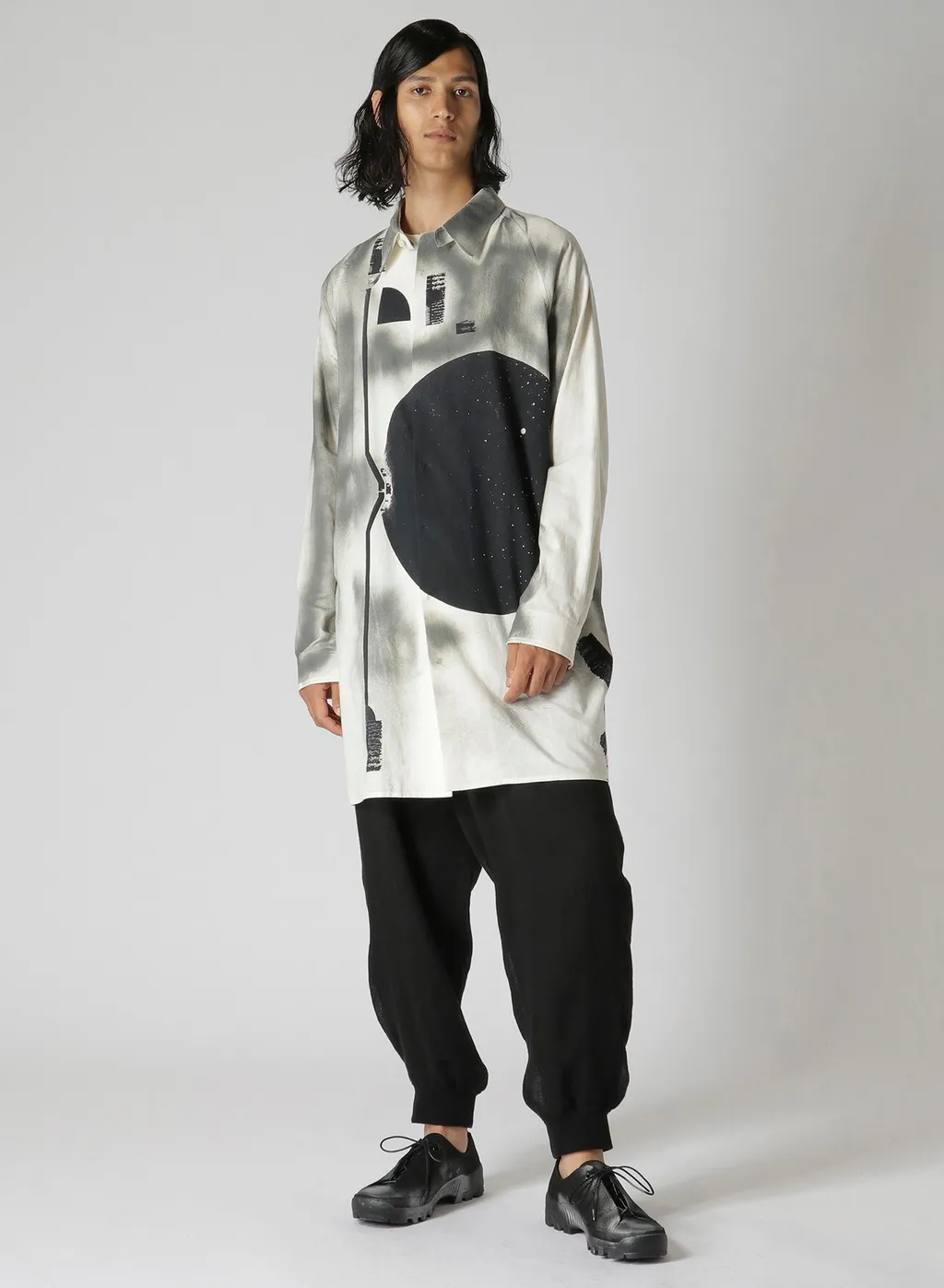 L Veil Lawn R-Ribbed Hem Pants