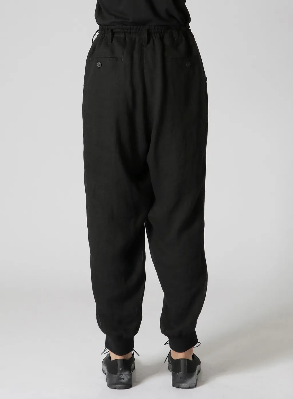L Veil Lawn R-Ribbed Hem Pants