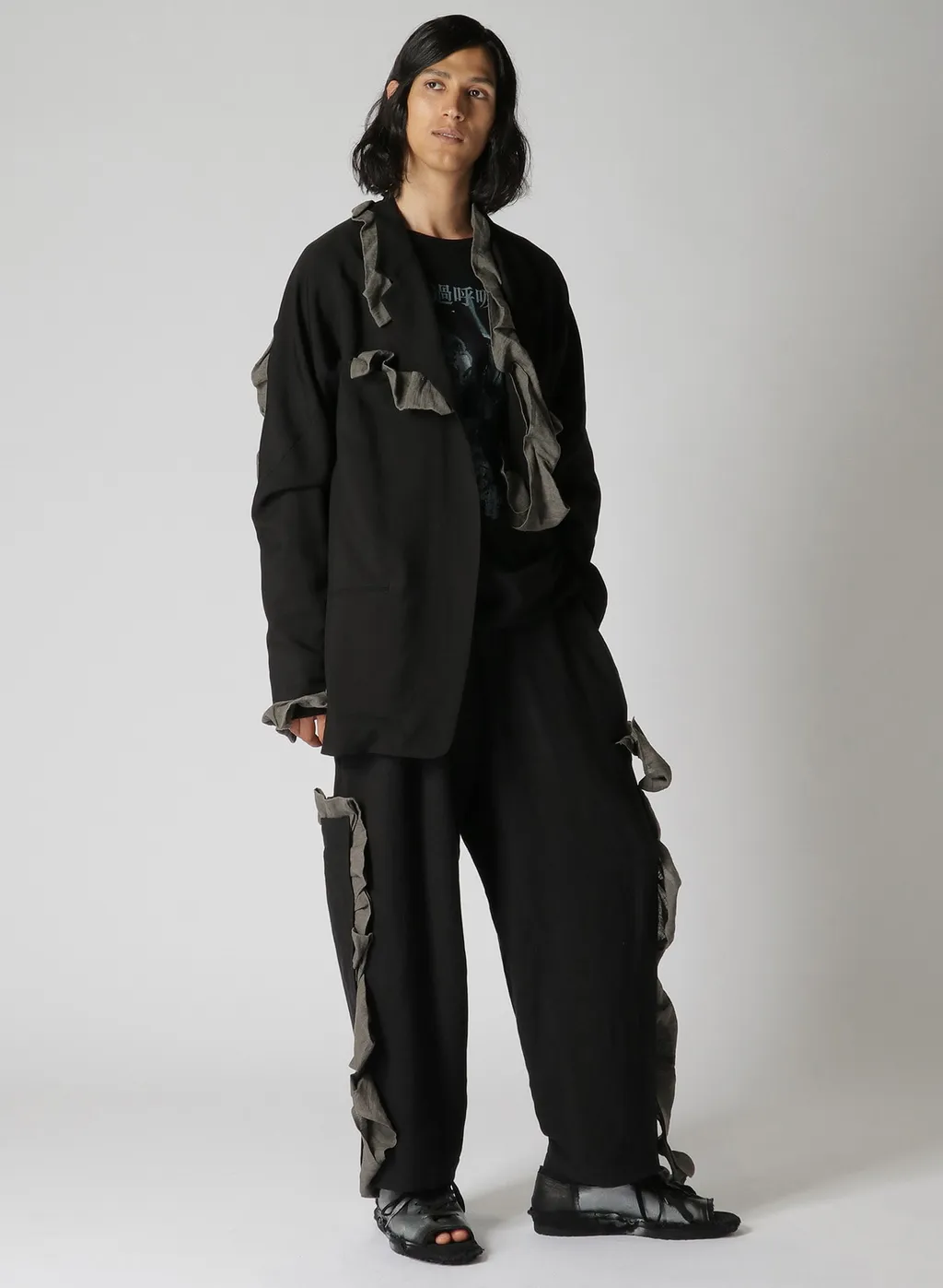 W/Ry Hard Twisted Gabardine Back Pt Jacket