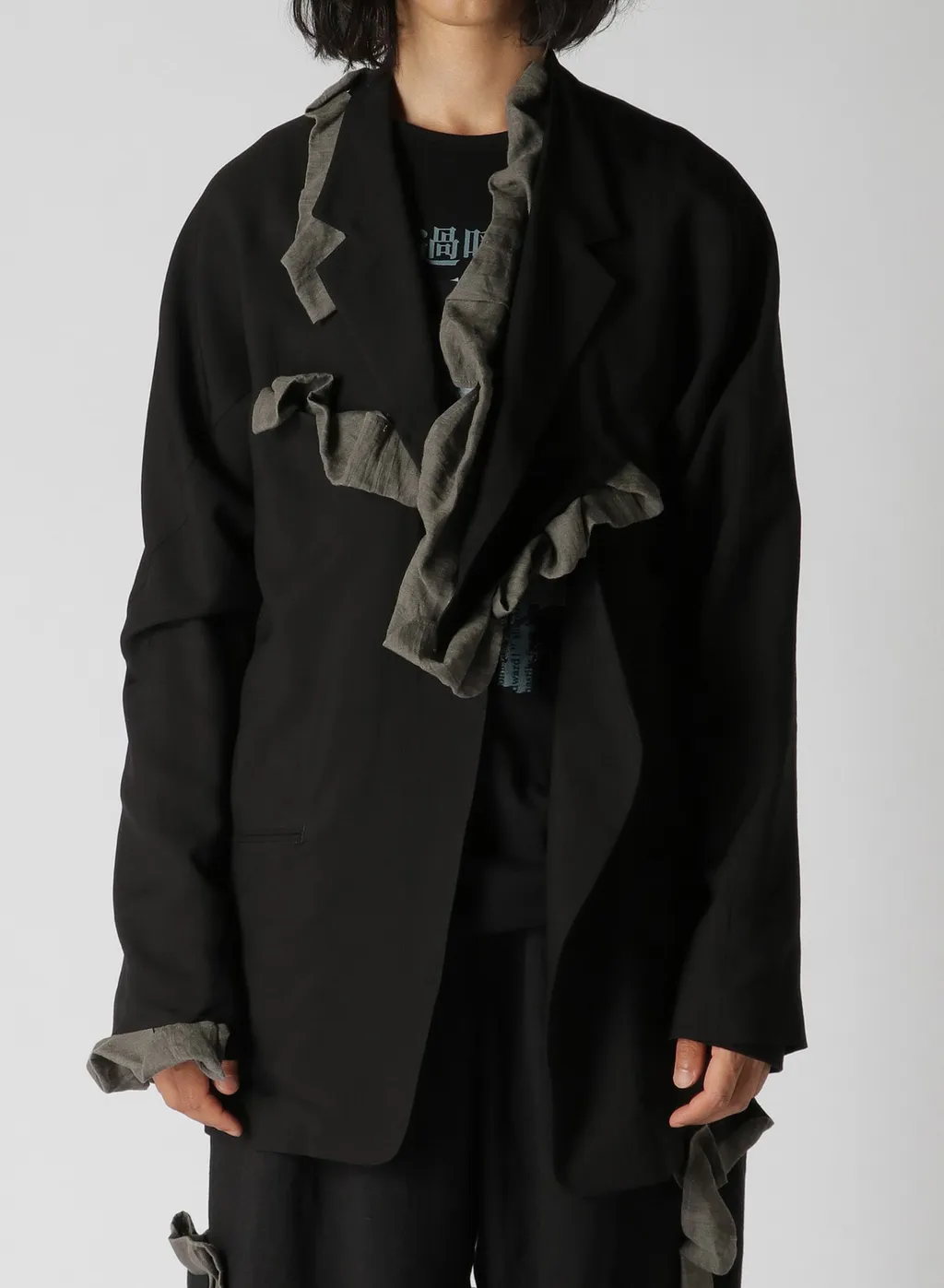 W/Ry Hard Twisted Gabardine Back Pt Jacket