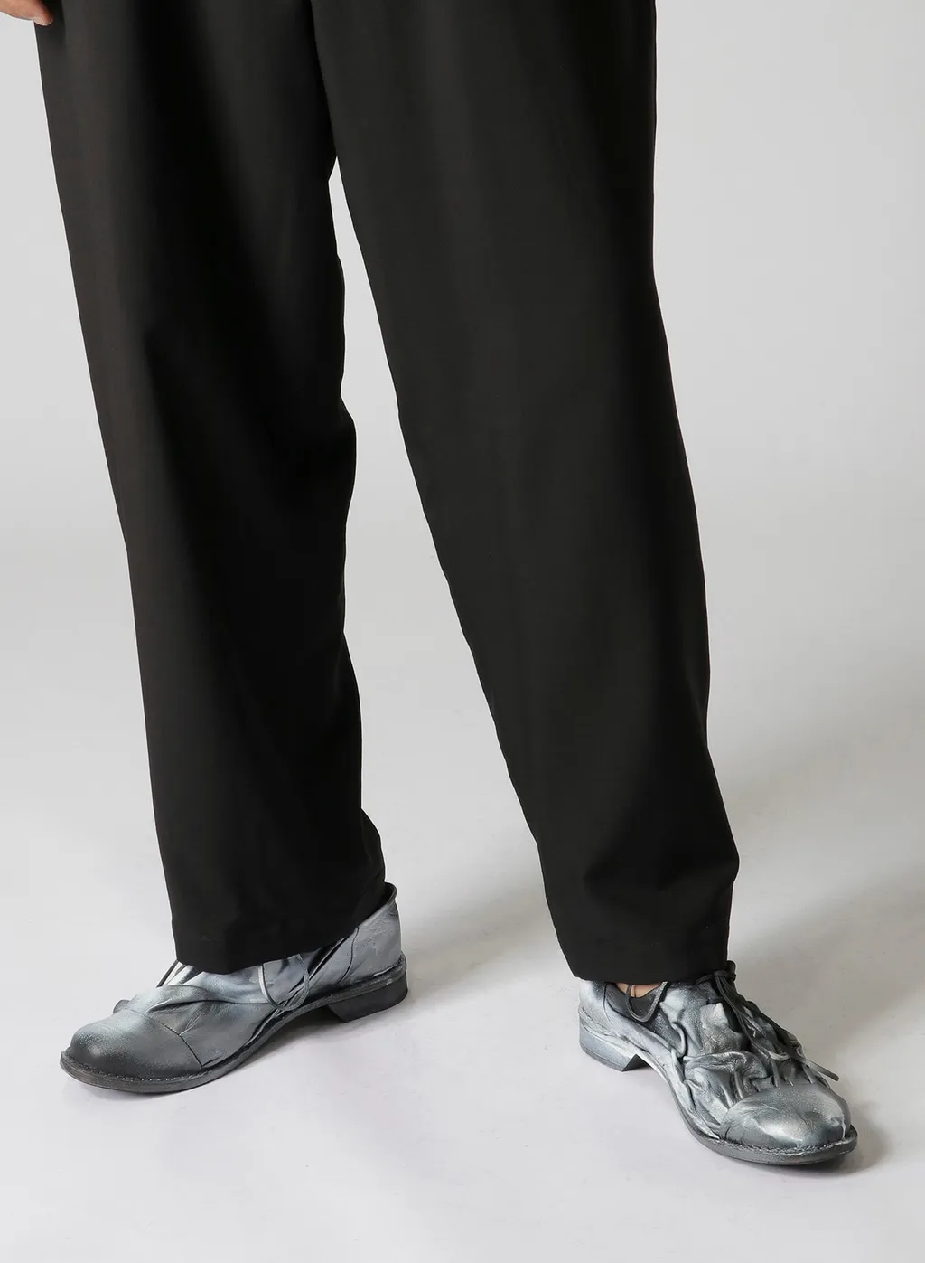 W/Ry Hard Twisted Gabardine U-Side Seam Tuck Pants