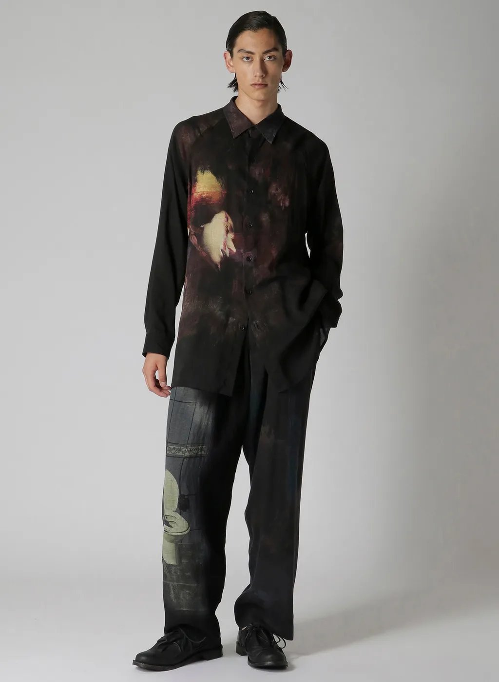 U-Fountain Print Pants