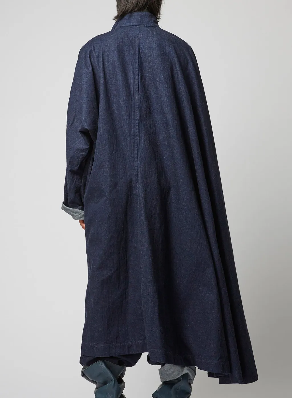 120Z Denim W-Right-Side Dolman Coat