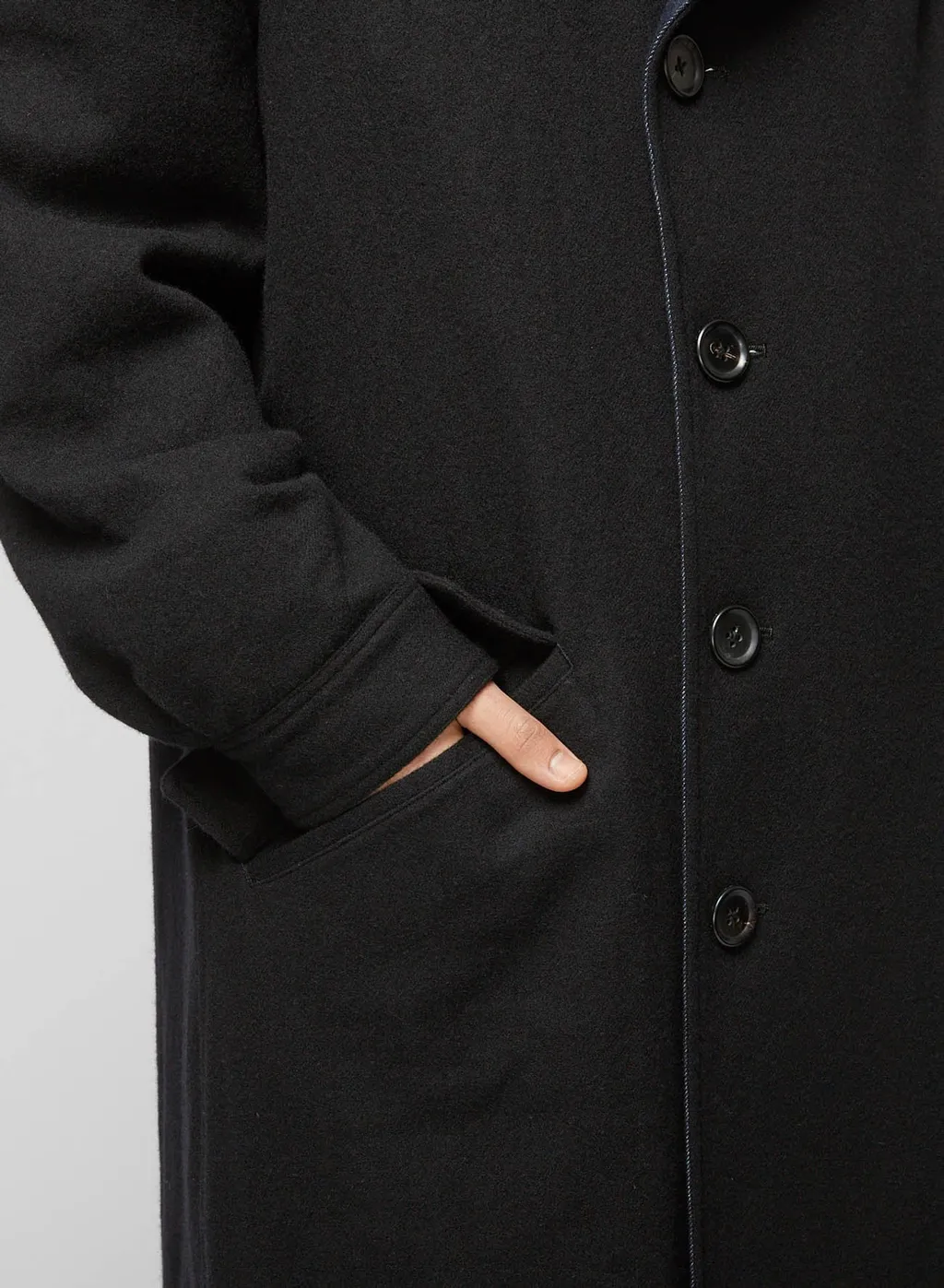 014/1+135/2 Flannel X Denim Coat