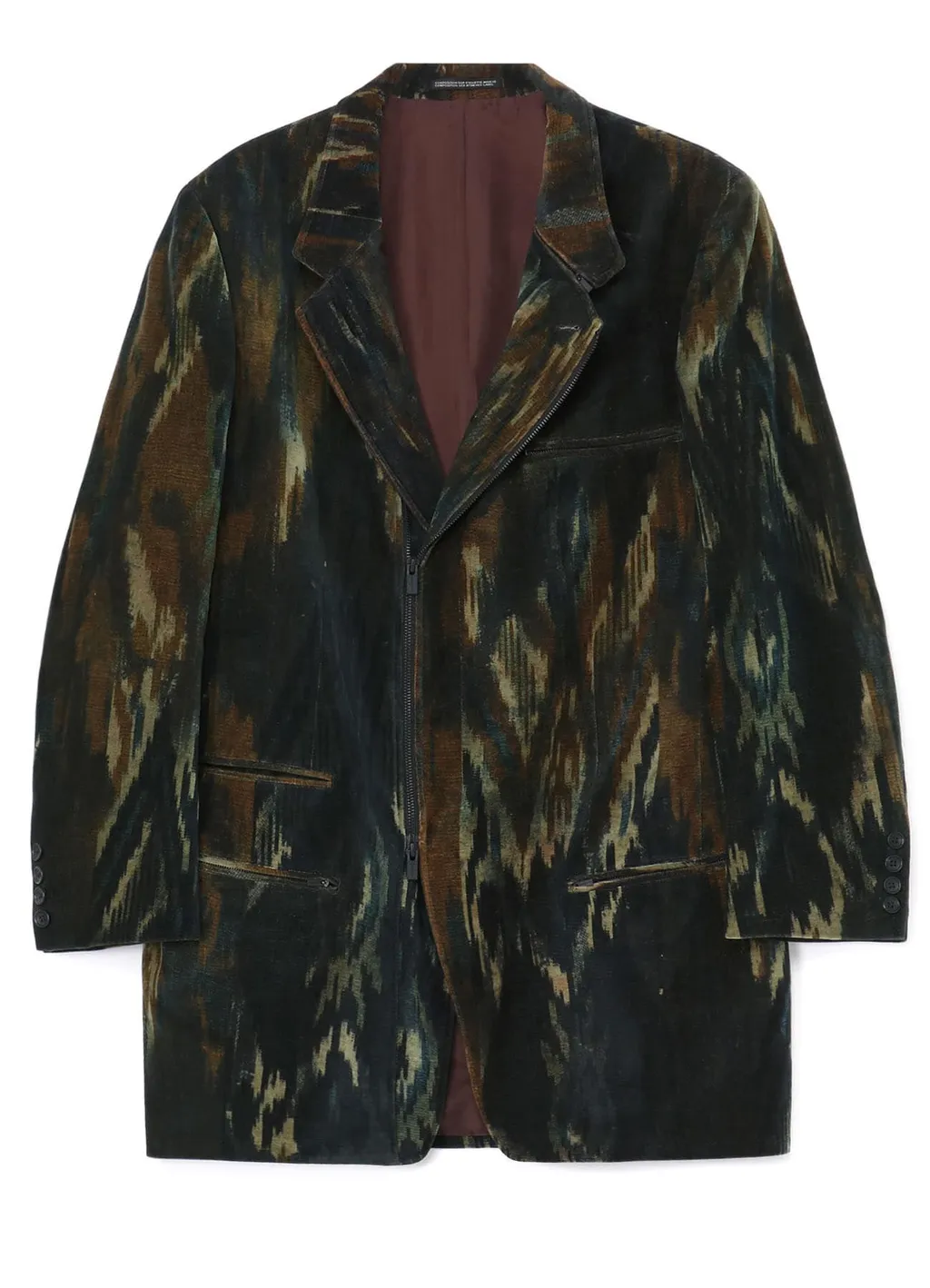 Ethnic Print Short Jacket