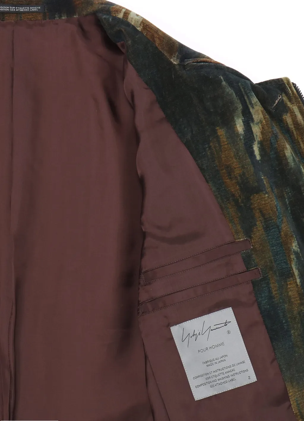 Ethnic Print Short Jacket