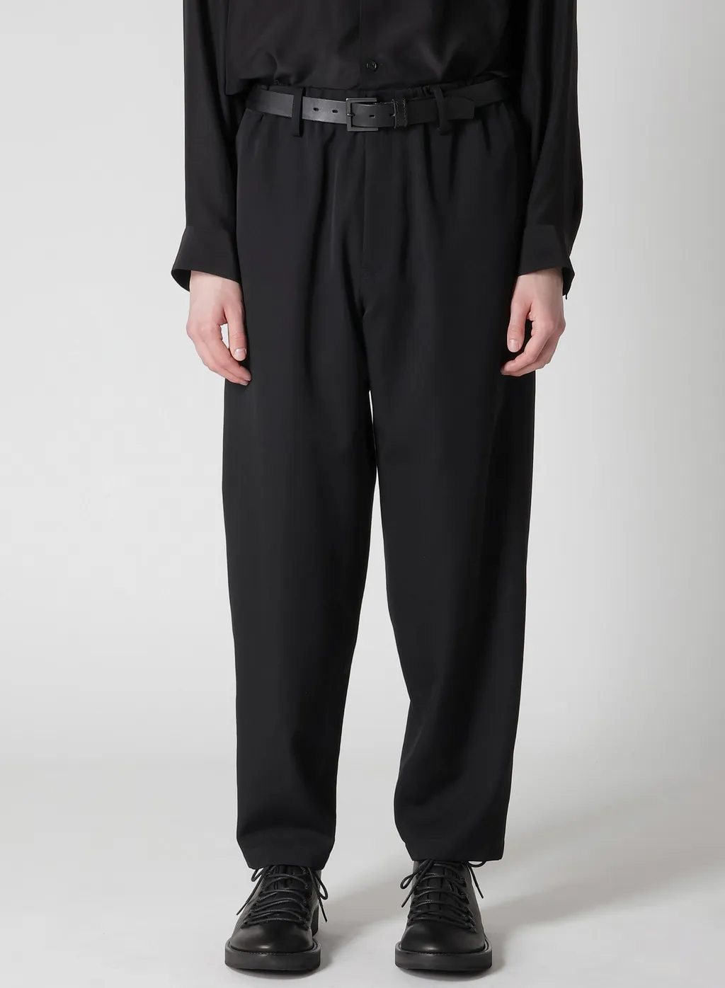 Wool Gabardine W Stitch Pants
