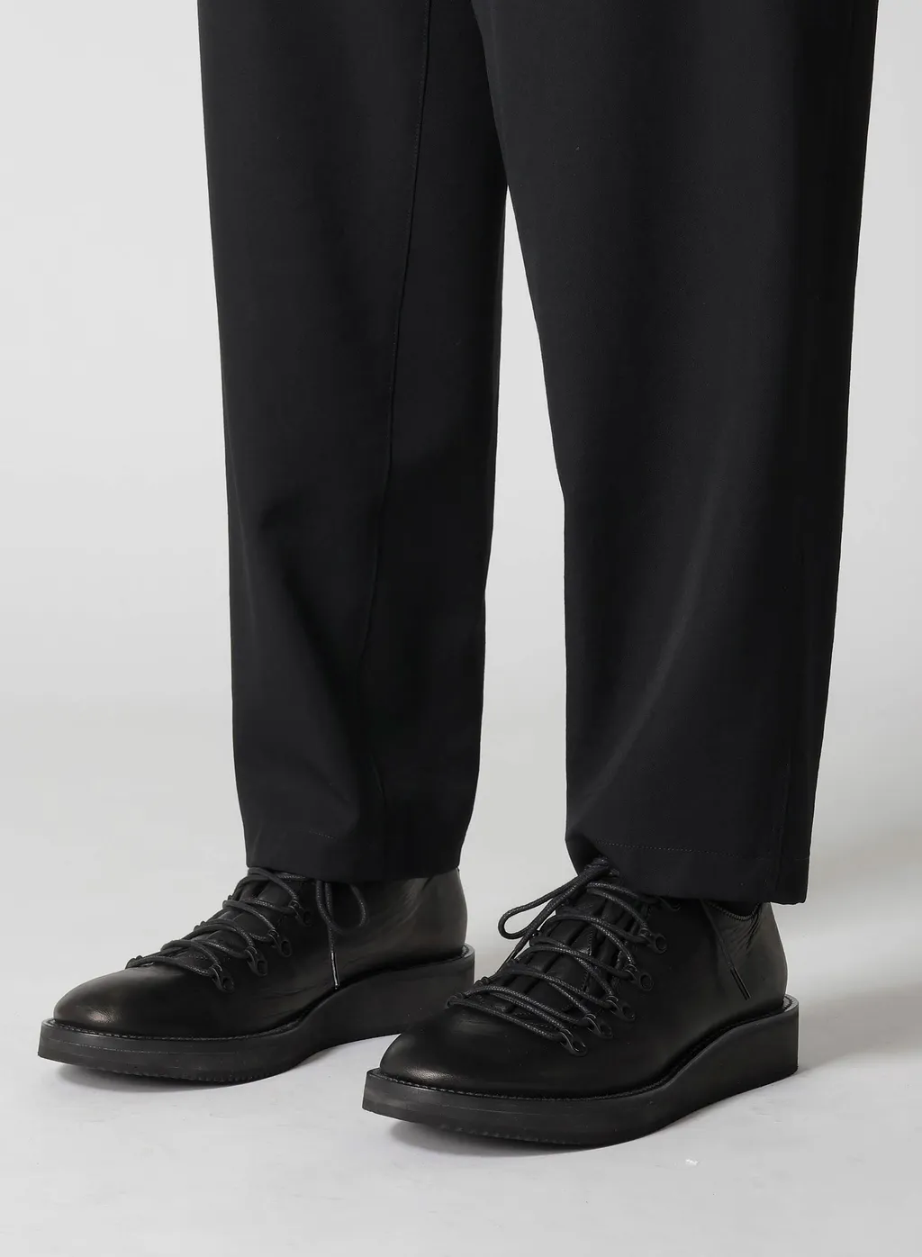 Wool Gabardine W Stitch Pants
