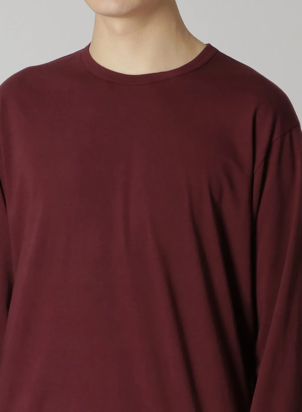 Ultima Cotton Round Neck Long Sleeve T-Shirt