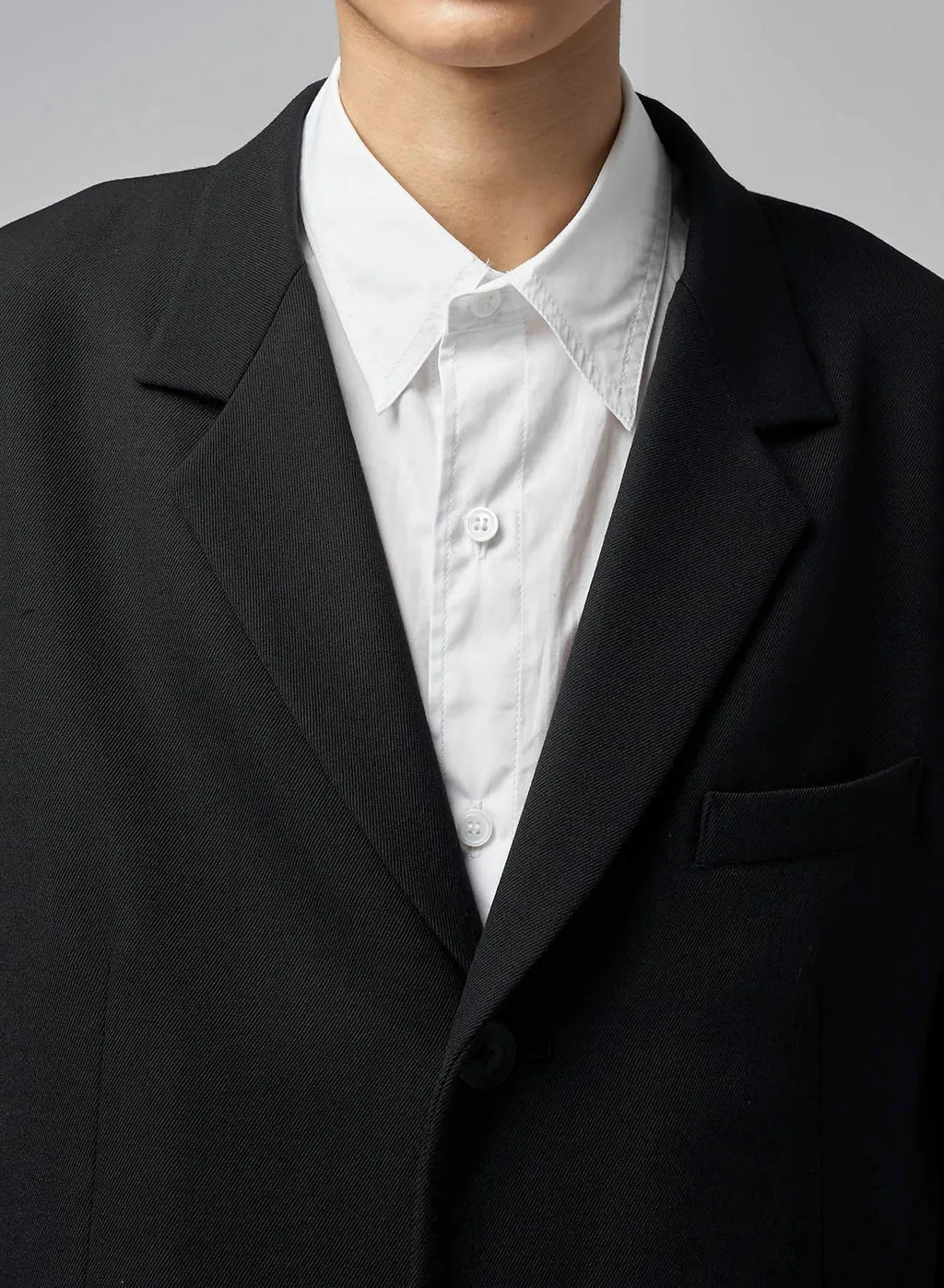 Re Army Gabardine S-3Bs Notched Lapel Long Jacket