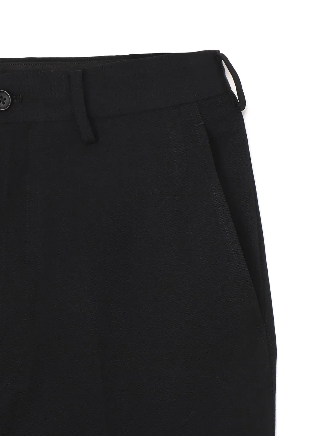 Suit Gabardine No-Tuck Pants