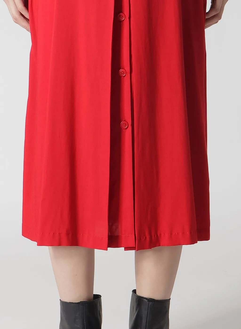 Ry Lawn Front Draped Sleeveless Dress