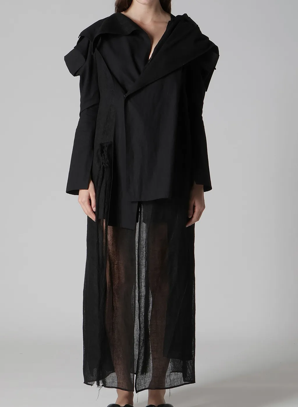 Fringe Long Jacket